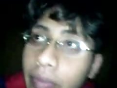 Nerdy young man has a gorgeous and horny Indian girlfriend